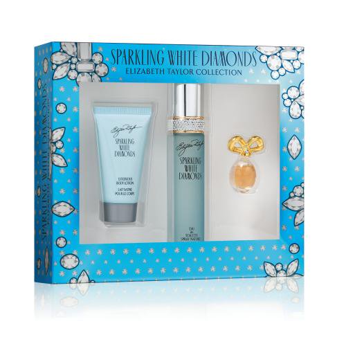 Sparkling White Diamond Gift Set