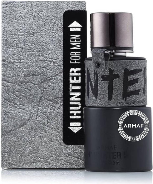 Experience the absolute luxury with Armaf Hunter Intense. This premium cologne is designed to evoke sophistication and elegance, just like the art of hunting. With its intense and alluring fragrance, it will make you stand out in a crowd and leave a lasti