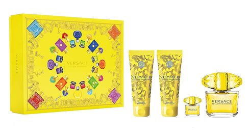 Eau de Toilette Spray (3oz/90ml): A sparkling floral-woody fragrance that exudes confidence and femininity. Shower Gel (3.4oz/100ml): A refreshing shower gel that gently cleanses and leaves skin delicately scented. Body Lotion (3.4oz/100ml): A hydrat