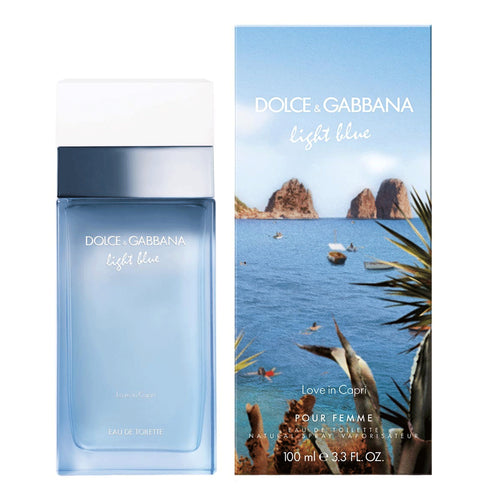 Buy Fragrance and Perfume Online from Canada No 1 Perfume Store for D&G Light Blue Love in Capri By Dolce Gabbana For Women Colognes Perfumes