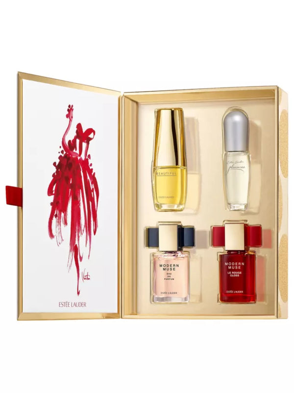 Estee Lauder Frangrance Tresures 4pc gift set