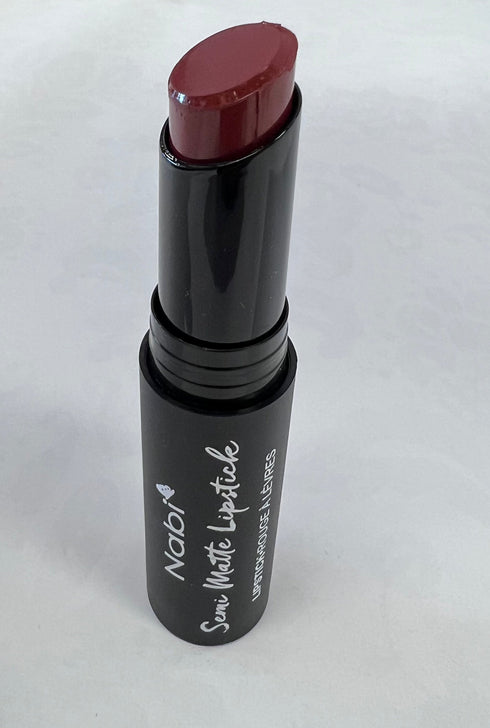 Semi Matte Black Berry Lipstick