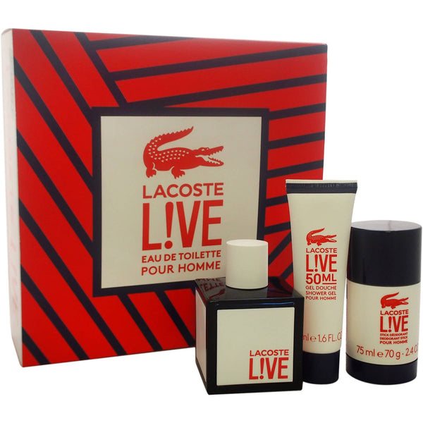 Lacoste Live 3-Piece Gift Set