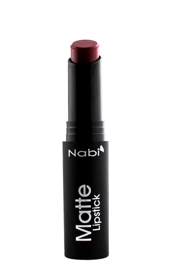 Nabi USA Matte Black Berry Lipstick