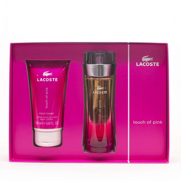 Buy Fragrance and Perfume Online from Canada No 1 Perfume Store for Lacoste Touch of Pink Gift Set By Lacoste For Women Colognes Perfumes