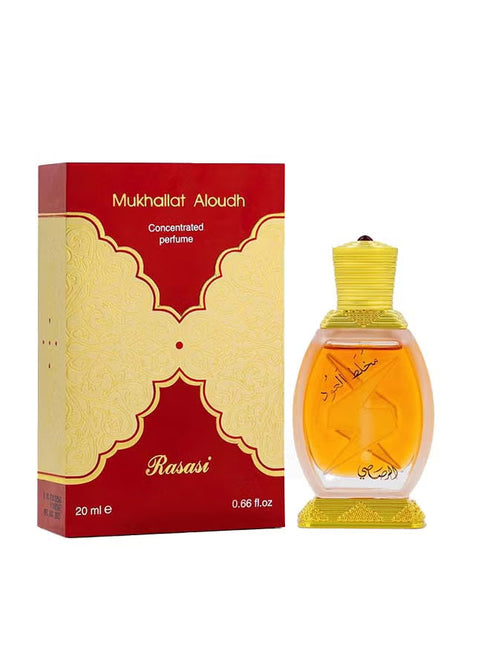 Mukhallat Aloudh Concentrated Perfume Oil By Rasasi