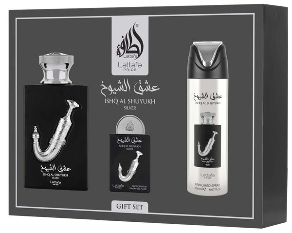 Ishq Al Shuyukh Silver Gift Set