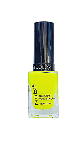 NP36 - Nabi 5 Nail Polish Neon Funky Yellow